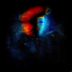„Submersion SM6“ – Abstrakte Fotografie, 48" x 48", limitierte Auflage Ausgabe 1/10 von Giuliano Bekor