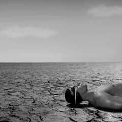 "Il nuotatore ELMC4" Fotografia 40" x 40" in Ed. 1/8 di Giuliano Bekor