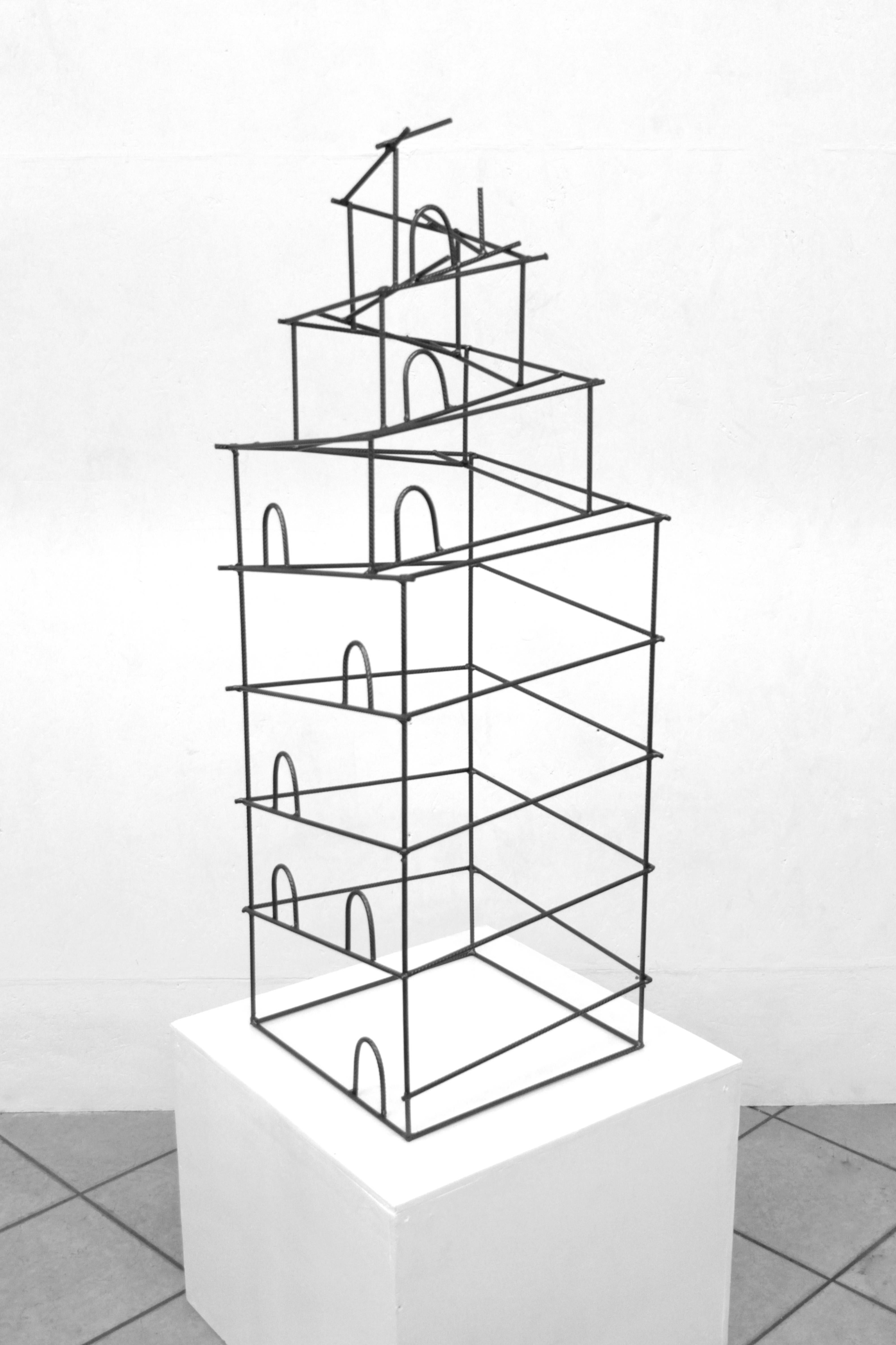Torre d'Ercole - Sculpture by Giuliano Cataldo Giancotti