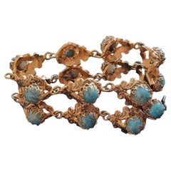 Giuliano FRATTI Milan, magnifique BRACELET ancien, vintage des années 50s