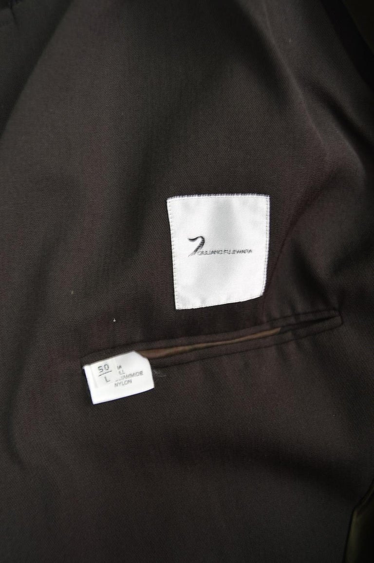 Giuliano Fujiwara Vintage Men's Unusual Polo Knit Collar Blazer Jacket ...