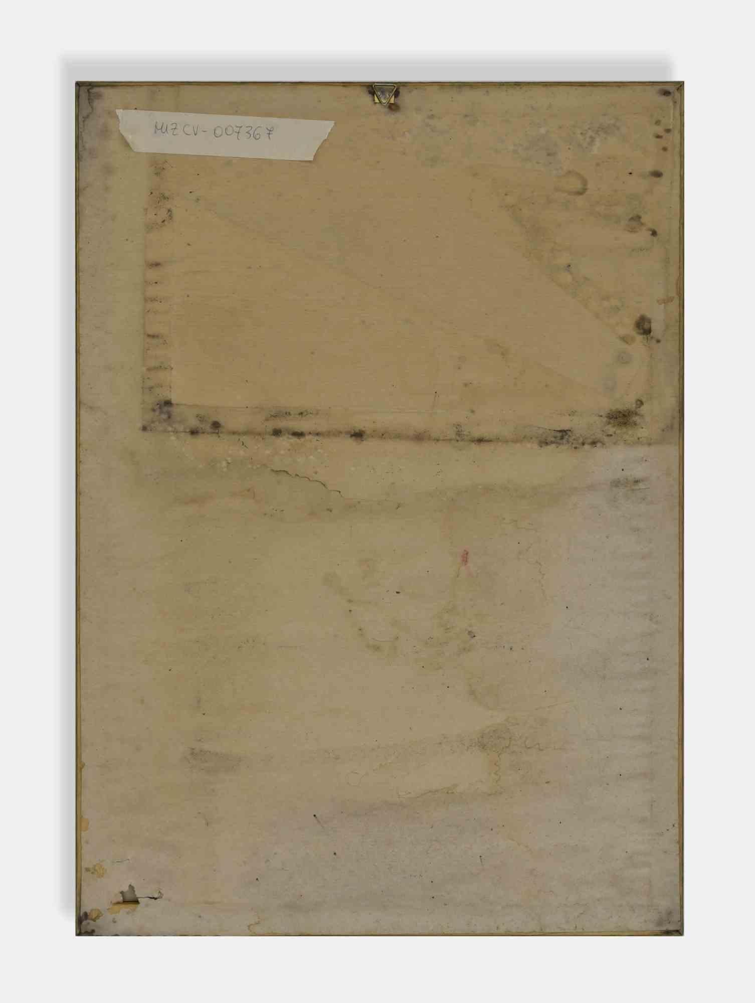Composition - Screen Print by Giuliano Ghelli - 1980s For Sale 2