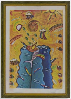 Composition - Screen Print by Giuliano Ghelli - 1980s