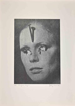 Le panneau magique - Lithographie de Giuliano Sturli - 1976