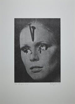 The Magic Sign – Lithographie von Giuliano Sturli – „The Magic Sign“ – 1976