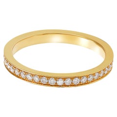 Giulians 18 karat Yellow Gold and White Diamond Ring