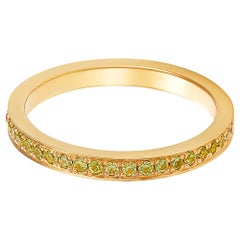 Giulians 18 karat Yellow Gold and Yellow Sapphire Ring