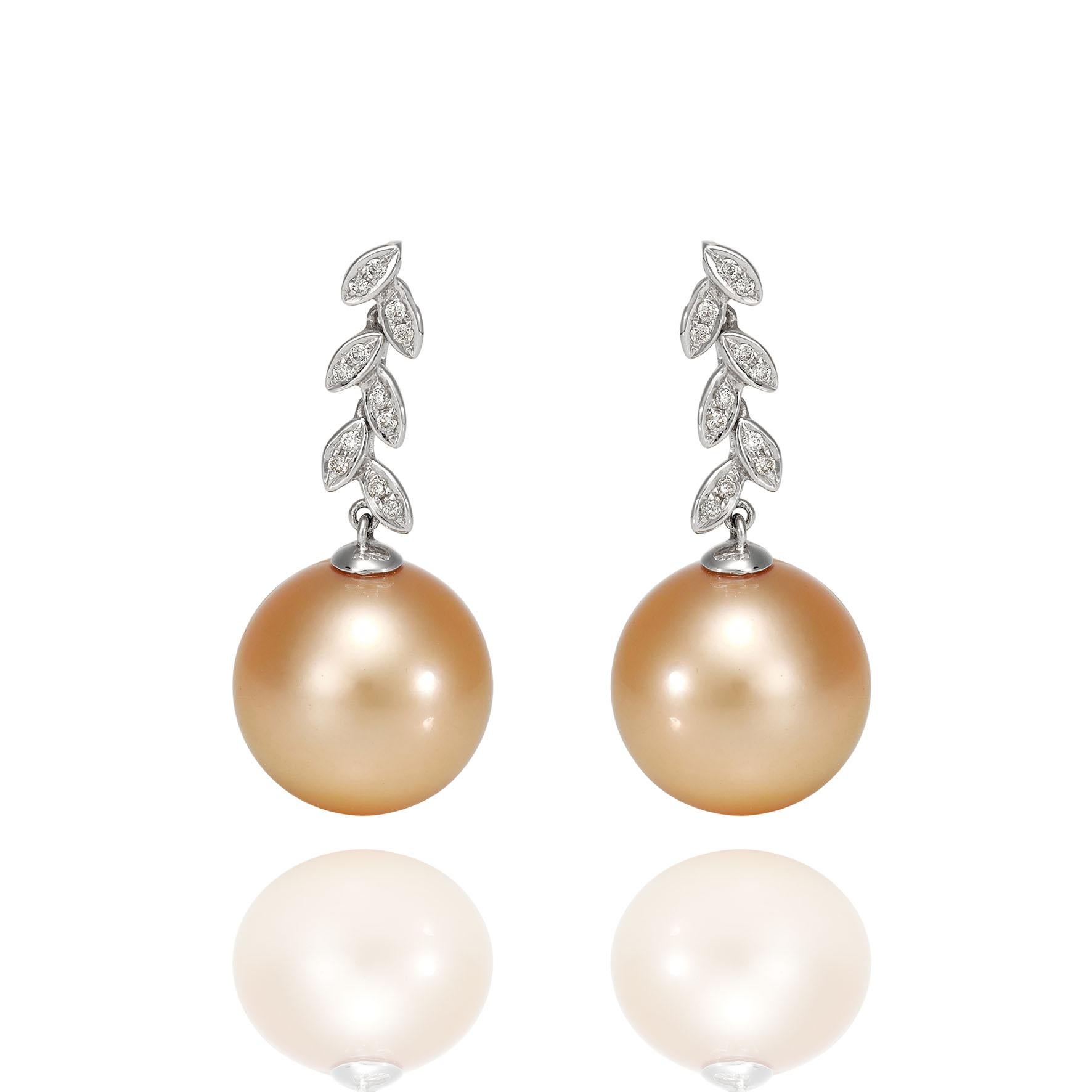 Southsea 13mm shell drop pearl 925s dangel earring 8 color can choose 