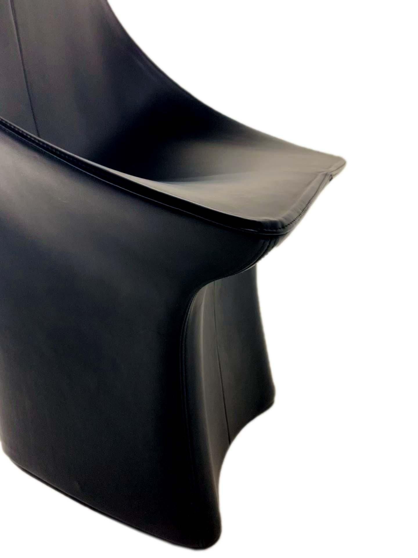 Contemporary Giulietta chair by Franco Poli for Bernini, 2005 For Sale