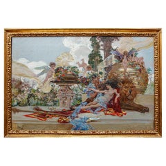 Giulio Bargellini (Florence, 1869 – Rome, 1936), Ariadne with a Satyr