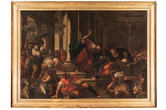17th Century by Giulio Benso The Expulsion of the Merchants From the Temple 