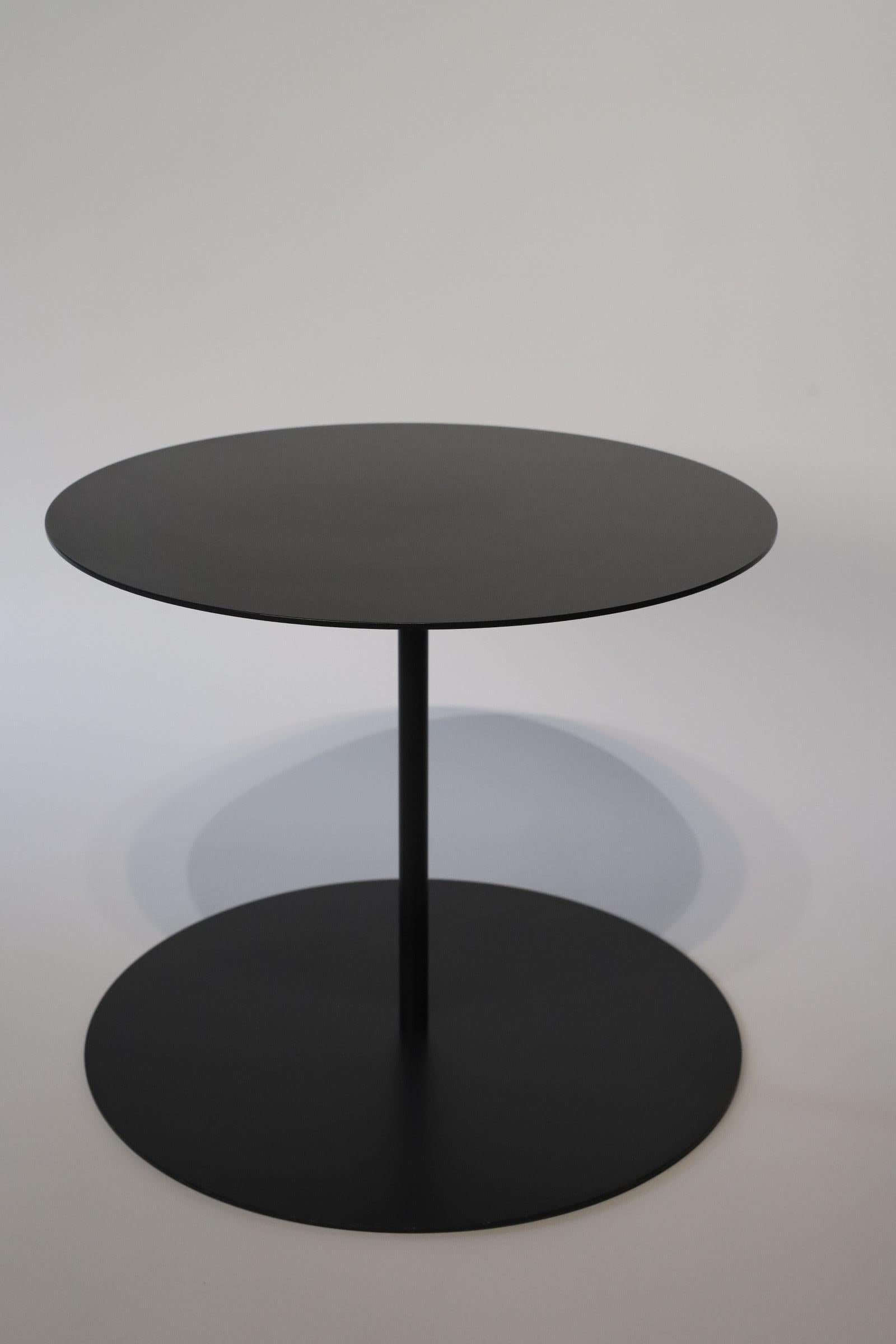 Contemporary Giulio Cappellini Gong Side Cocktial Table Laser-Cut Sheet Metal