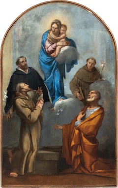Giulio Carpioni (Venetian master) - 17th century figure painting - Virgin Child