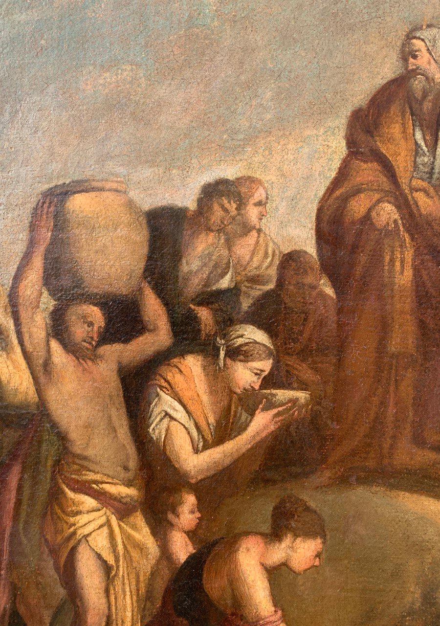 Bottega di Giulio Carpioni (Venezia) - Pittura di figura del 17° secolo - Pittura di figura del 17° secolo.  Mosè in vendita 10