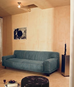Giulio Iacchetti per Meritalia "Newcastle Sofa" - Divano a due posti in pelle Fiord