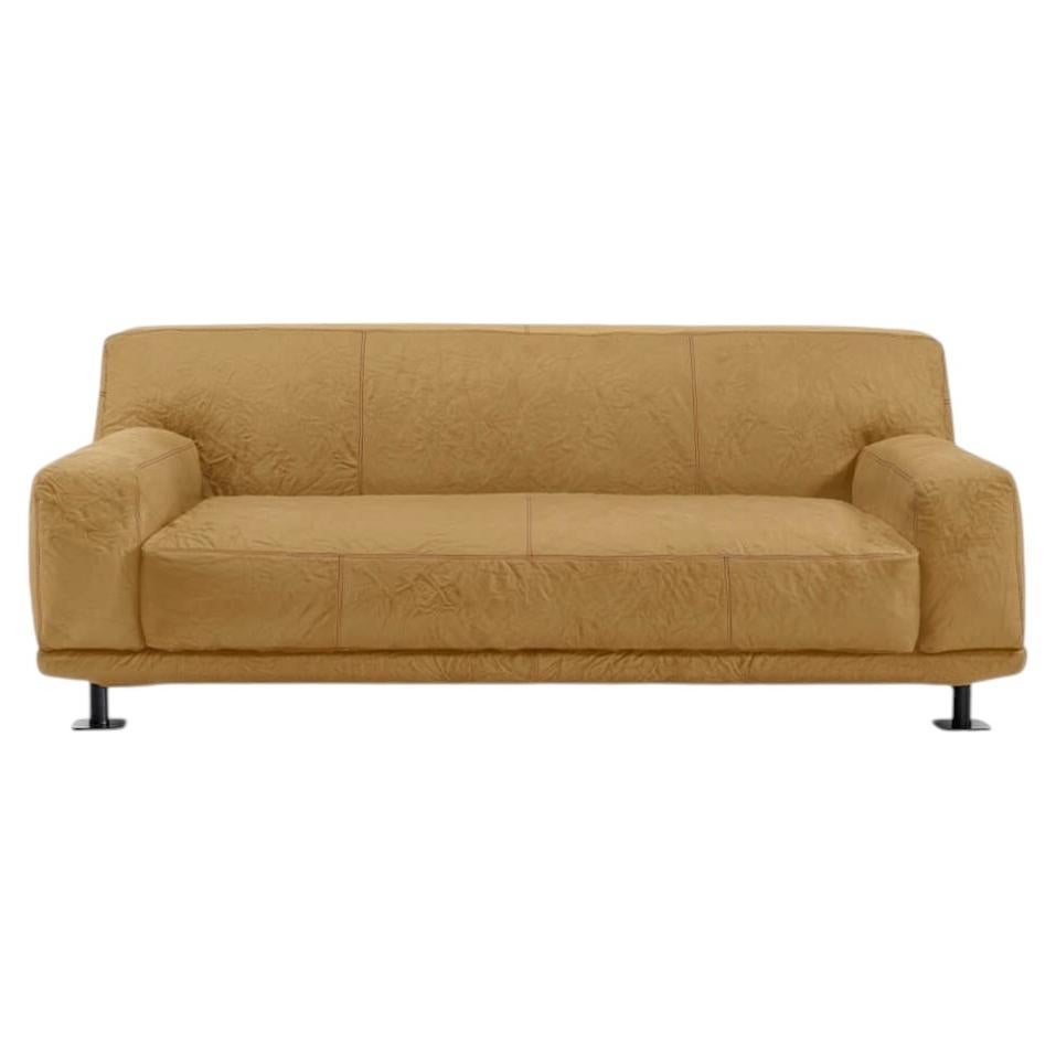Giulio Iacchetti per Meritalia "Newcastle Sofa" - Divano a due posti in pelle Kraft