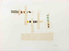 Totem - Litografia di Giulio Marelli - Anni '70