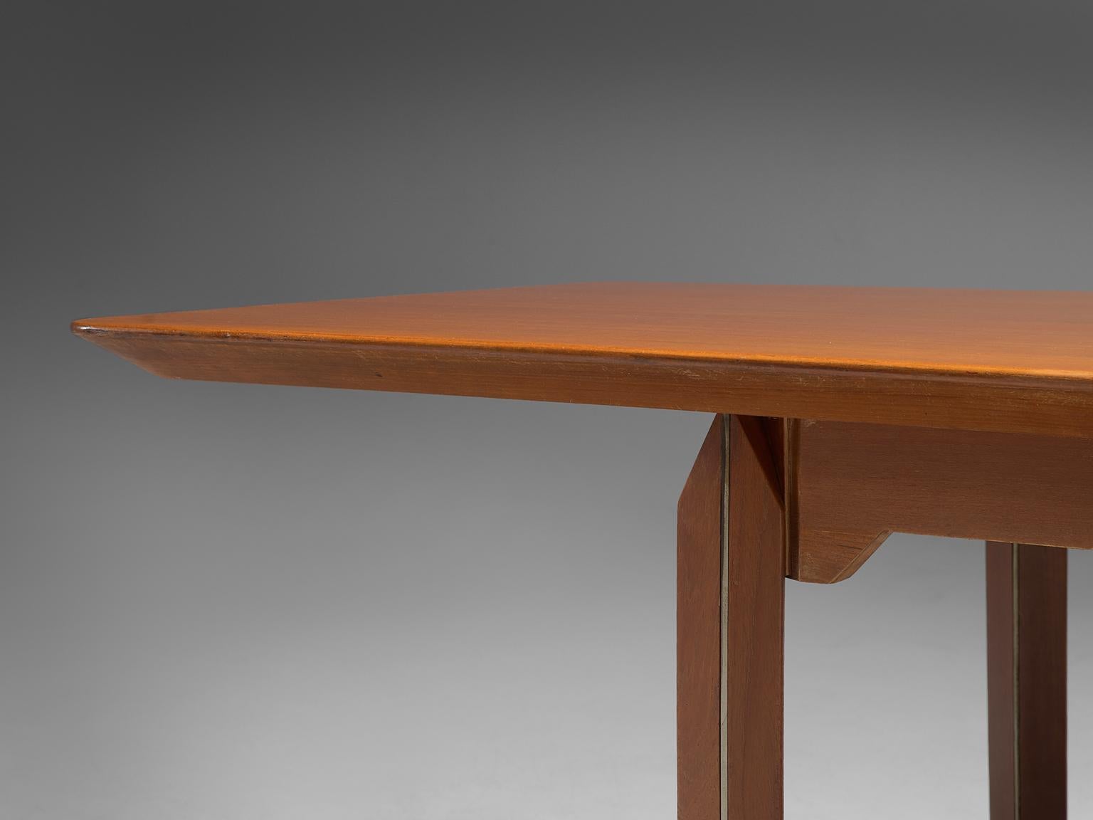 Giulio Moscatelli Long Conference Table in Teak 2
