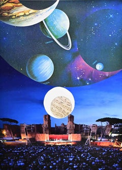 Teatro dell'Opera, Rom (Caracalla) - Collage von Giulio Paolini - 2023