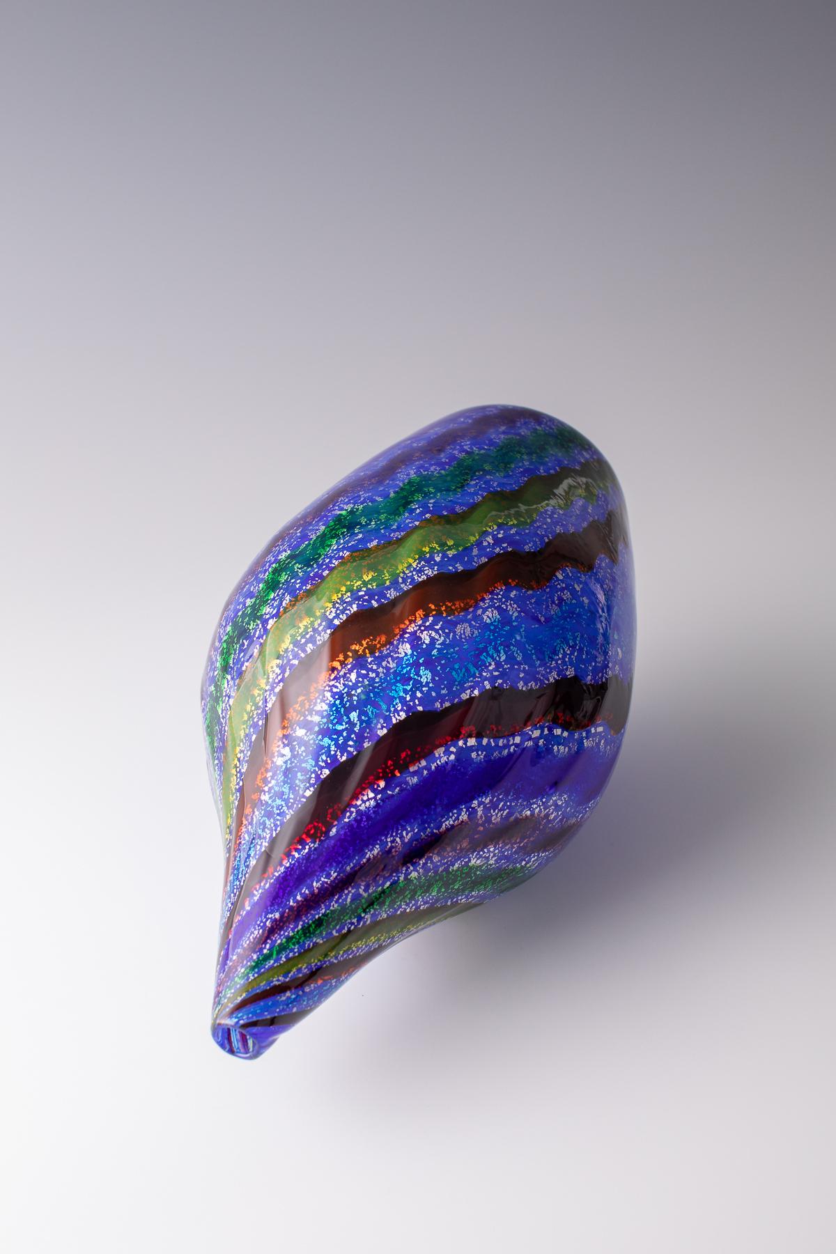 Giulio Radi (1895 - 1952)  Vaso, modello 'Reazioni Polichrome',  1950 für A.V.e.M. In condizioni buone in vendita a Zurich, CH