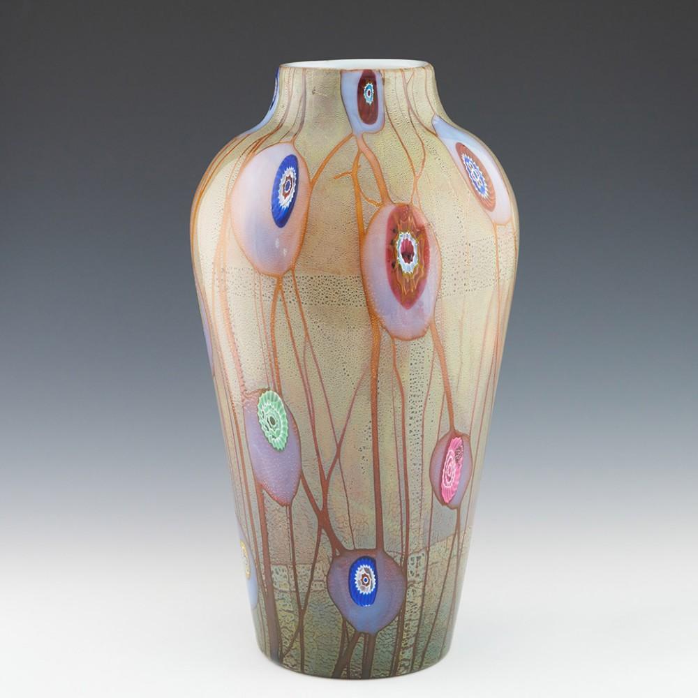 Mid-Century Modern Giulio Radi AVeM Murano Glass Vase c1950 For Sale