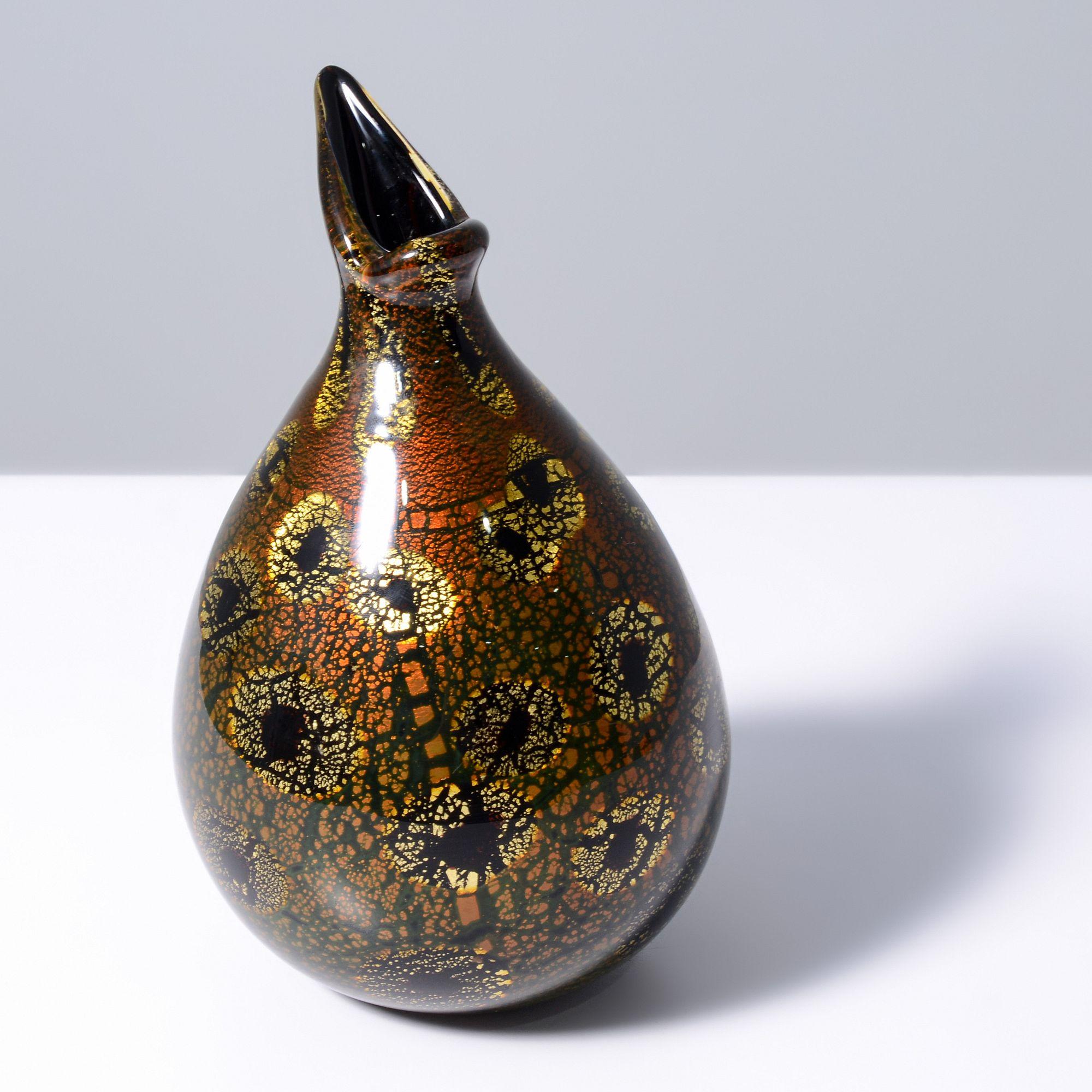 Mid-Century Modern Giulio Radi REAZIONE POLICROME Vase, Murano For Sale