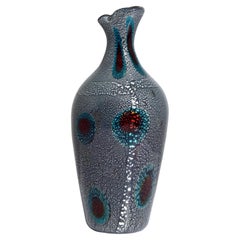 Used Giulio Radi “Reazione Policrome” Vase, Murano