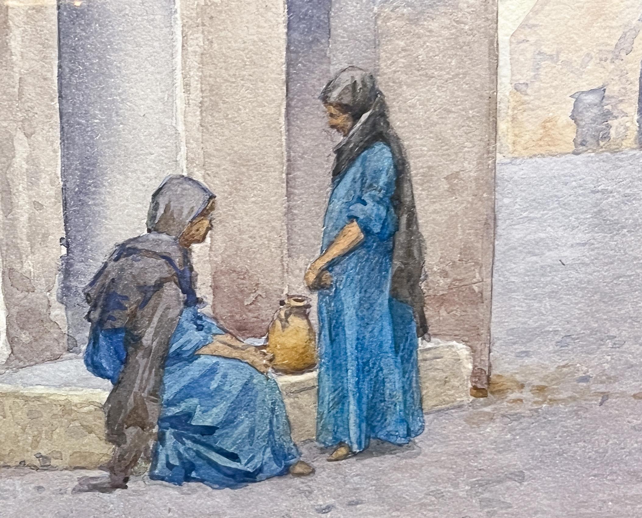 Giulio Rosati,  (1858-1917) Orientalisches Aquarell 