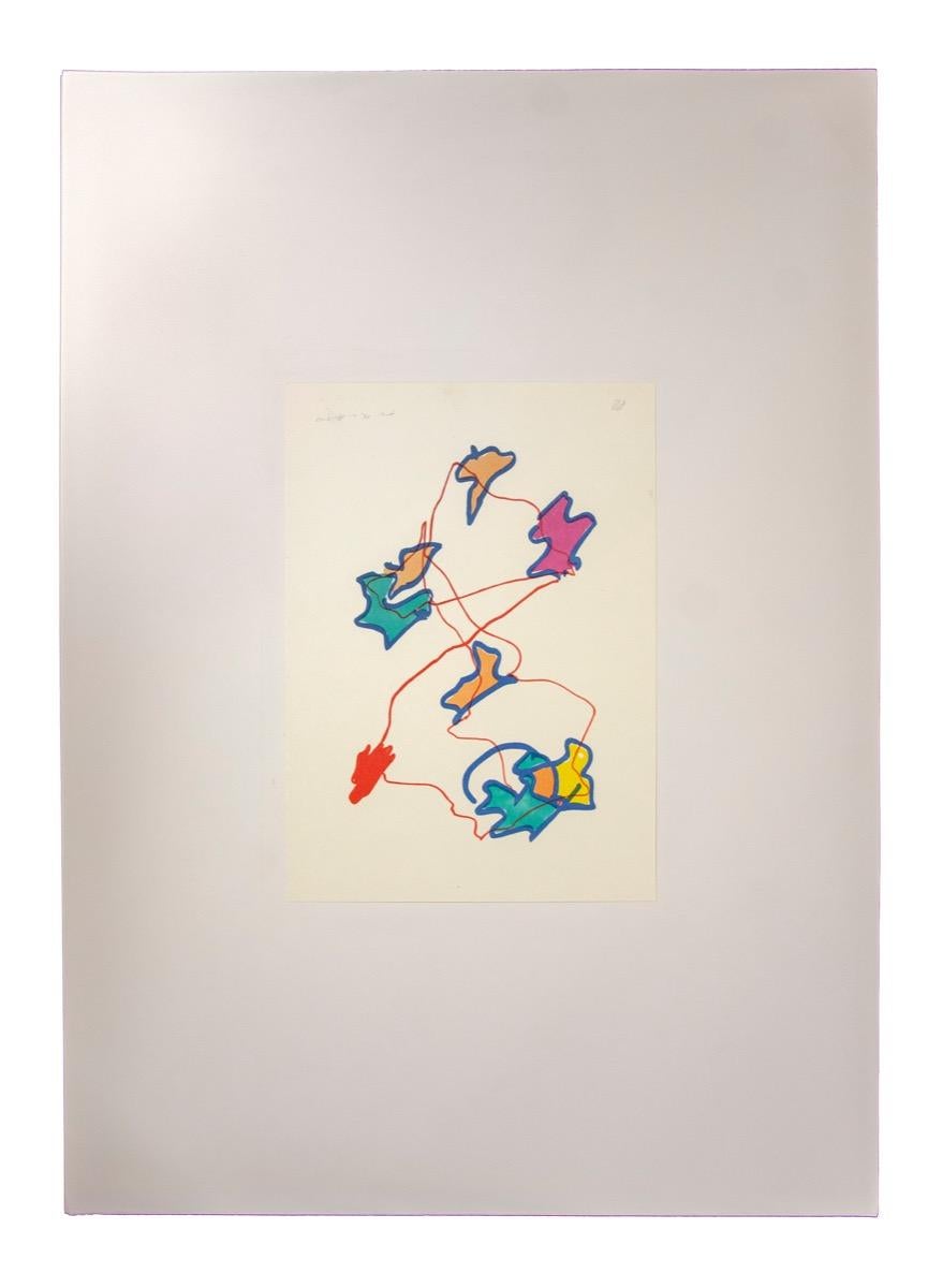 Abstract Composition is a colored screen print realized by the contemporary artist Giulio Turcato.

Hand-signed in pencil on the lower right.

Numbered on the lower left margin, edition of 100 copies.

Free your imagination and discover what