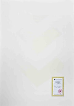 Red Arrows - Screen Print by Giulio Turcato - 1973