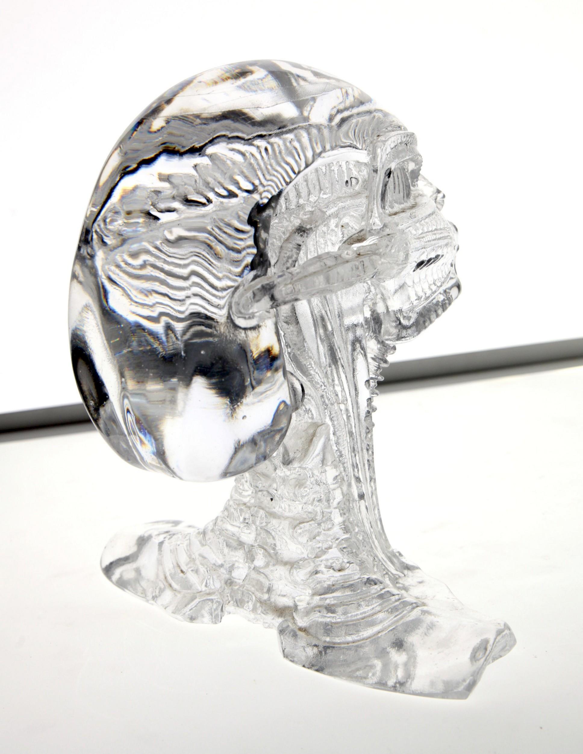 Giuman, Memento Mori Trittico Evolution, Murano Glass Lost Wax Cast, 2010 6