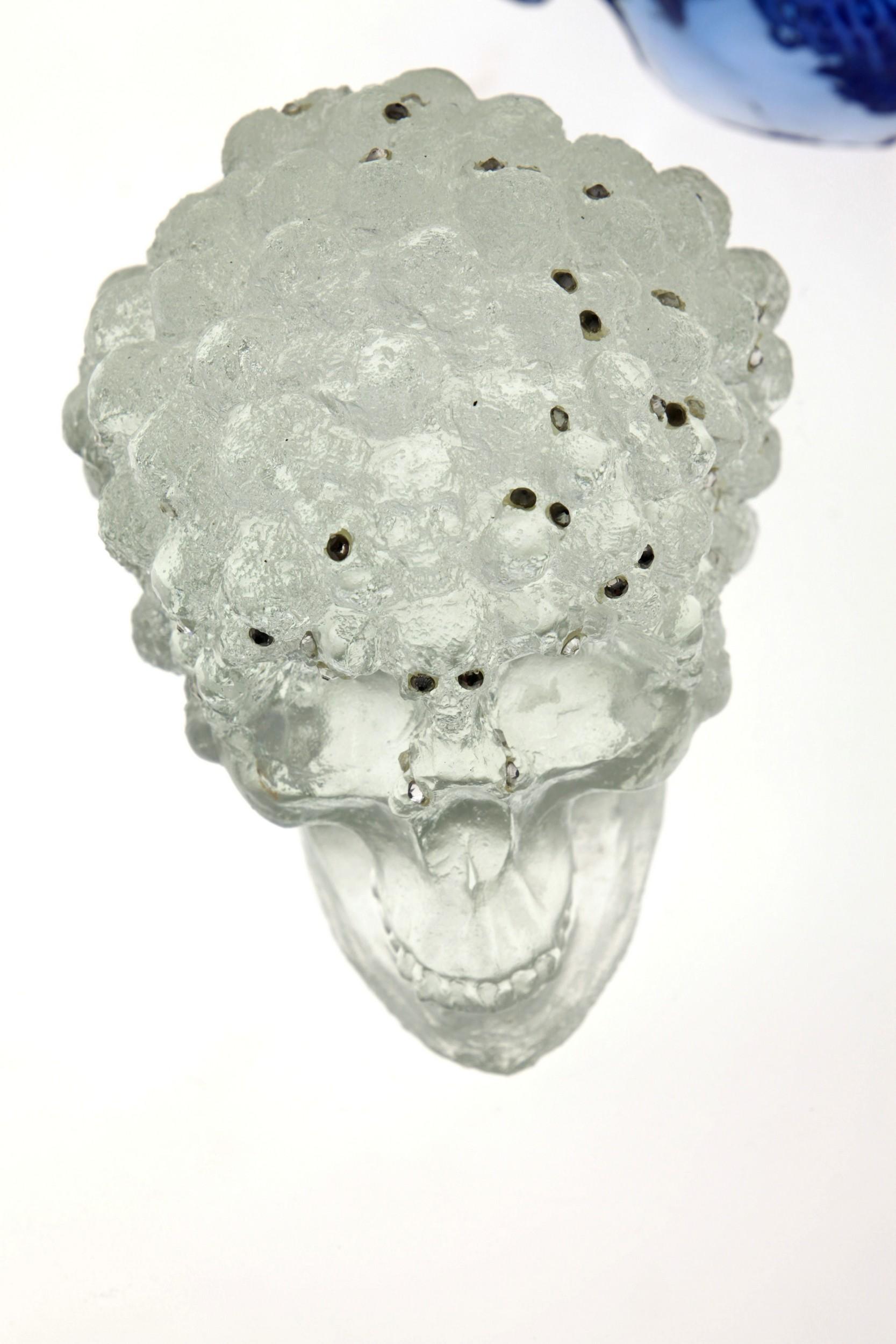 Giuman, Memento Mori Trittico Evolution, Murano Glass Lost Wax Cast, 2010 5
