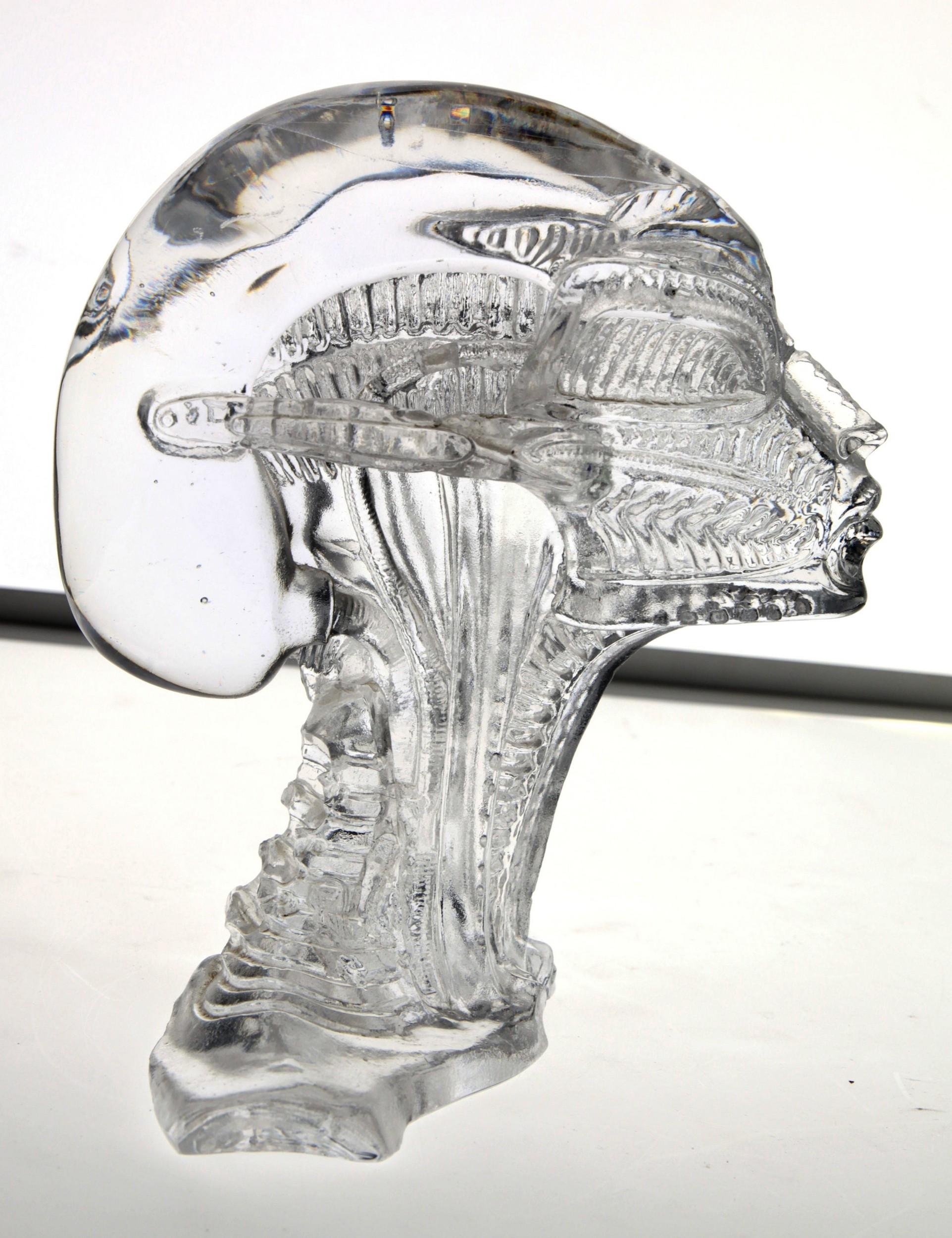 murano glass skull