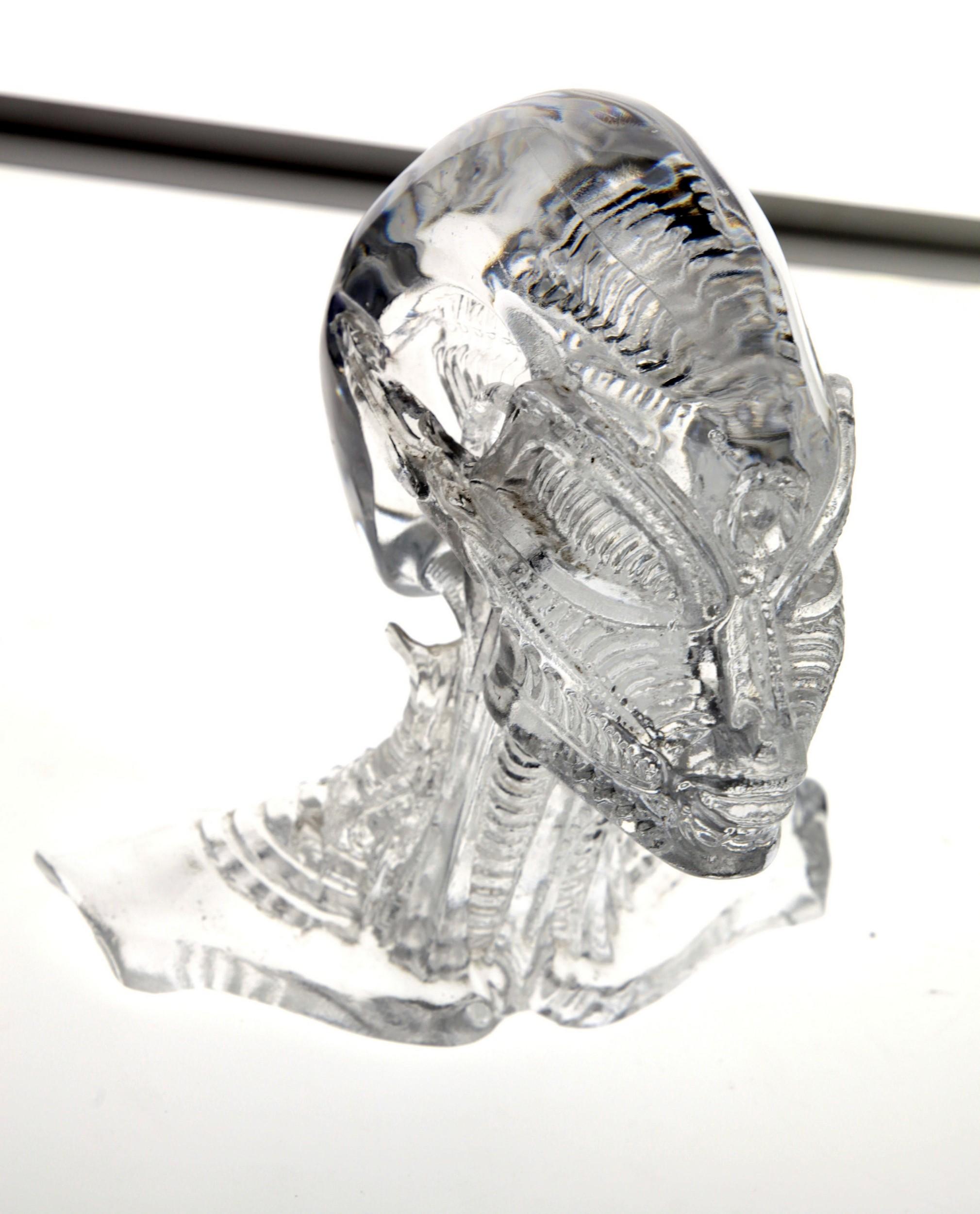 Contemporary Giuman, Memento Mori Trittico Evolution, Murano Glass Lost Wax Cast, 2010