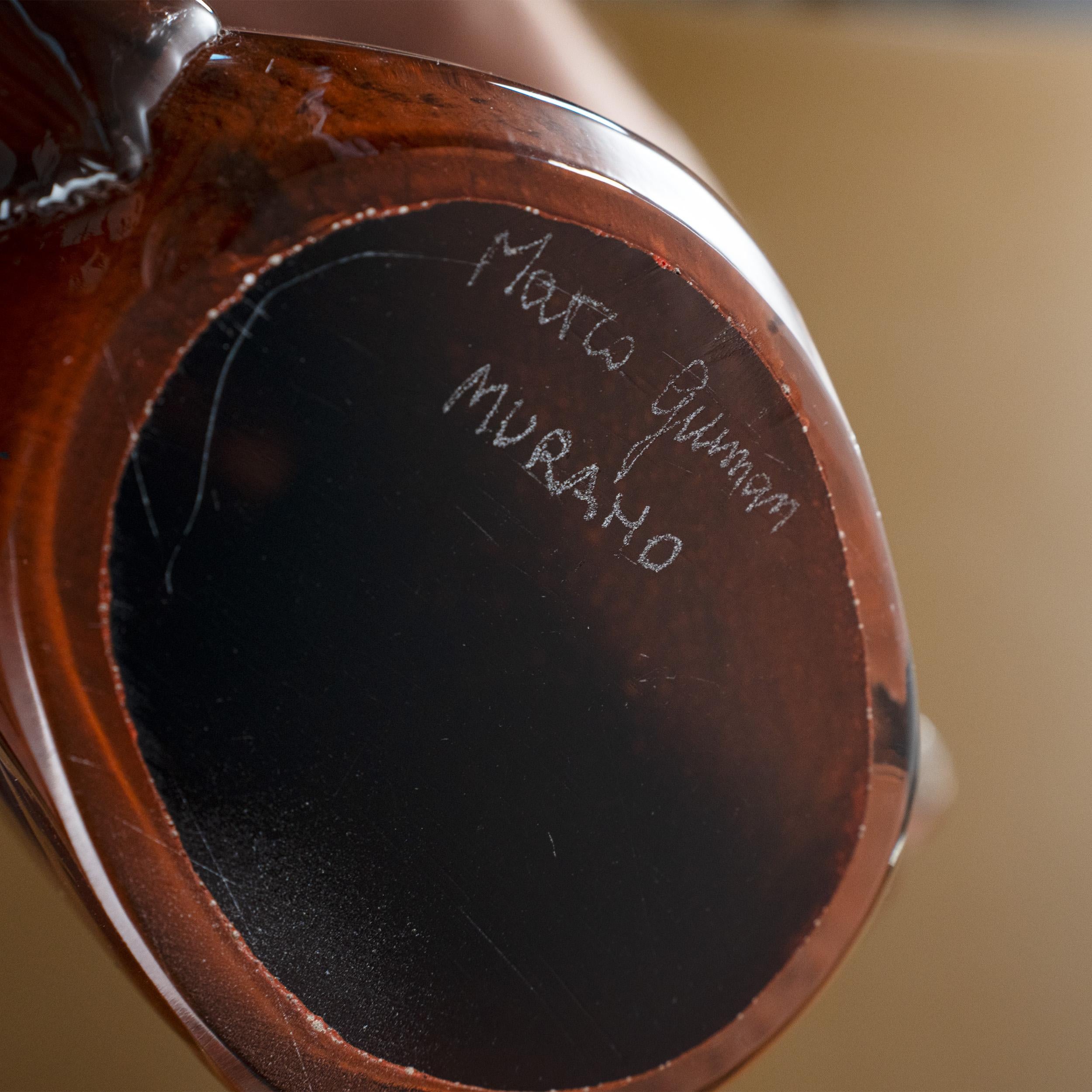 GIUMAN Murano Glas Großer Pferdekopf Skulptur, Made in Italy, auf Lager im Angebot 2