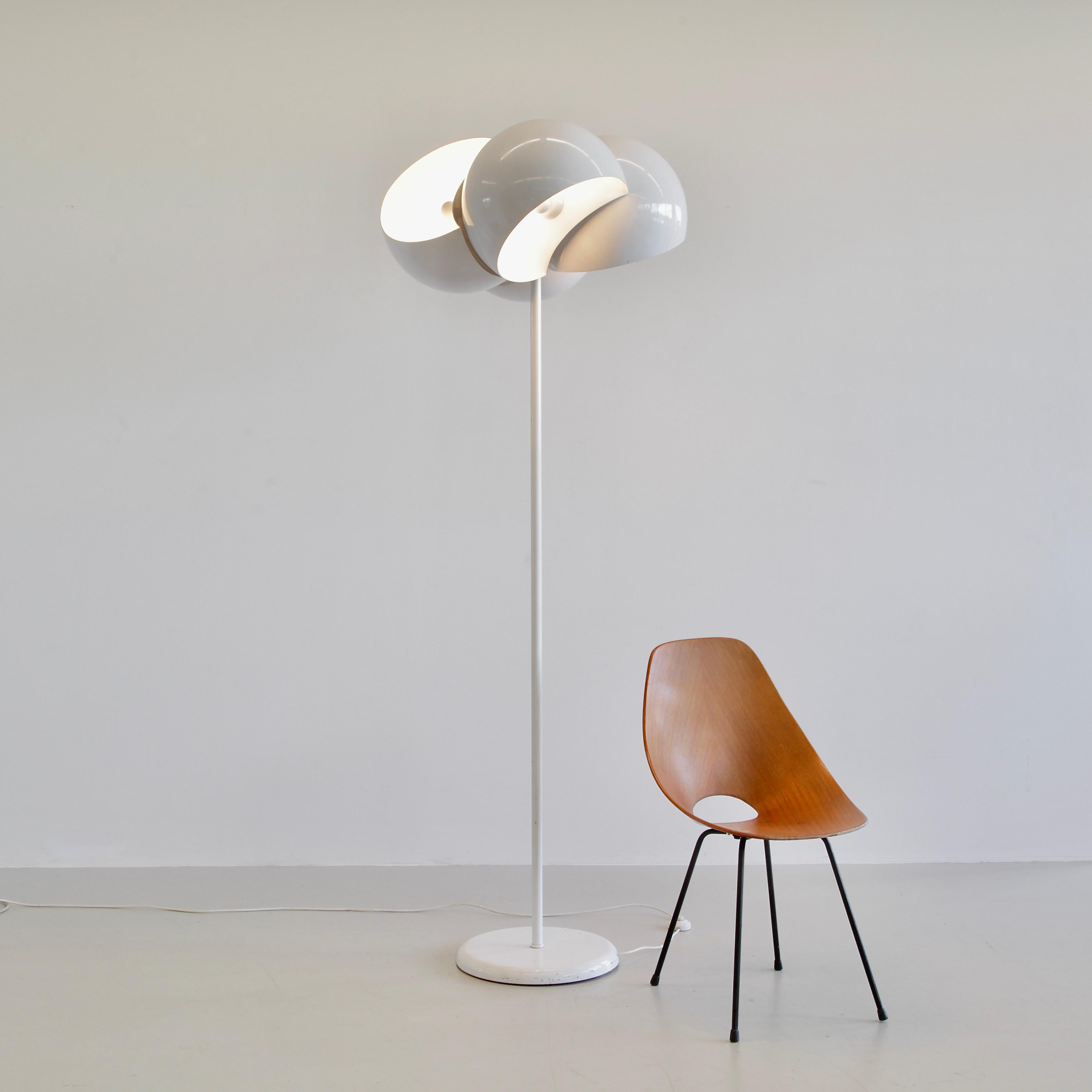 Metal Giunone Floor Lamp by Vico Magistretti, Artemide, 1970