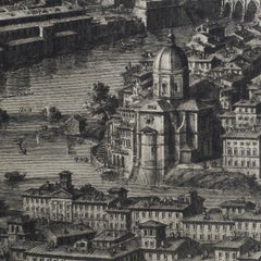 Mappa gigante incisa di Roma di Giuseppe Agostino Vasi