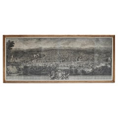 Giuseppe Agostino Vasi Giant Engraved Map of Rome