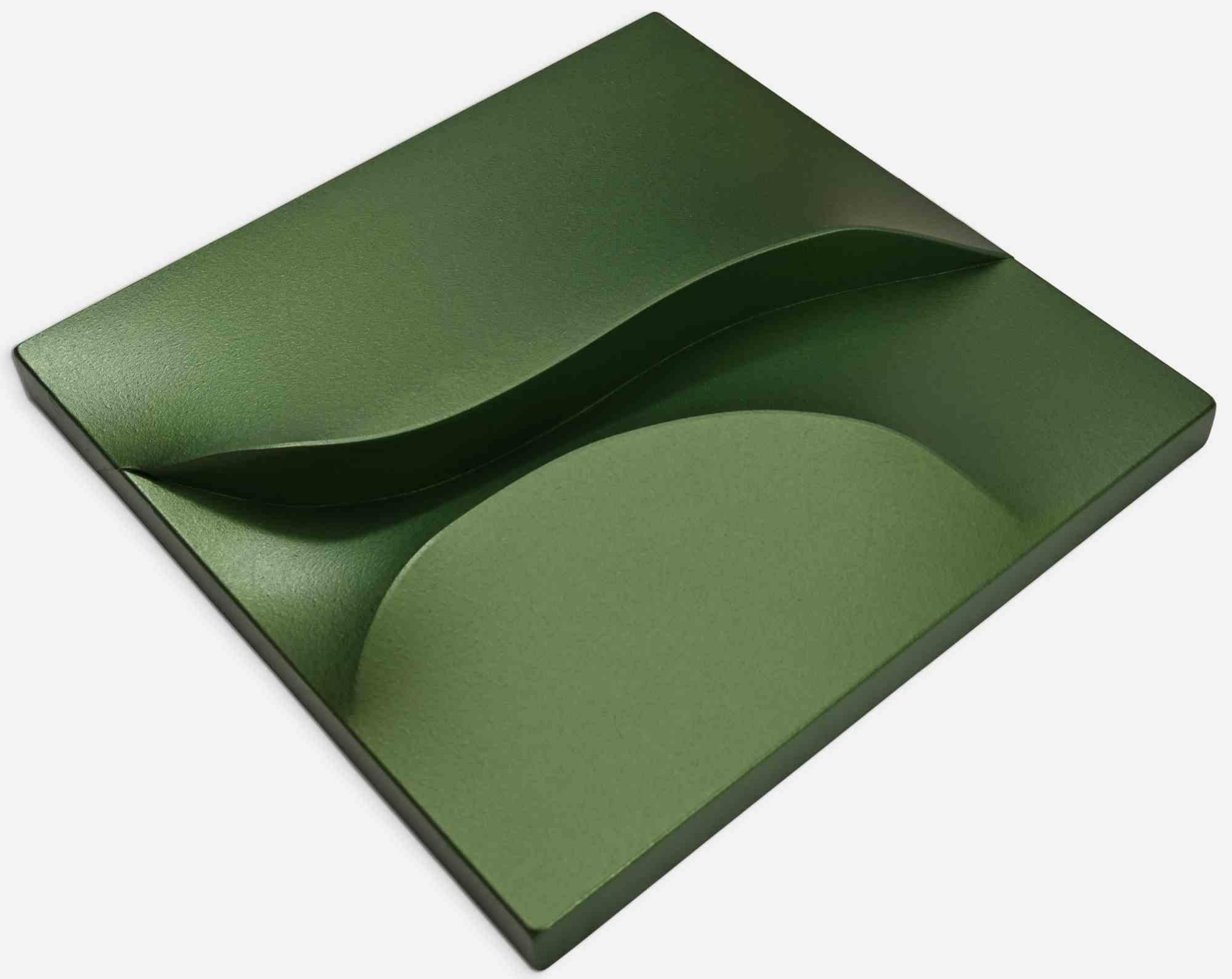 Brou – Grün – Acrylfarbe von Giuseppe Amodio – 2010er Jahre im Angebot 1