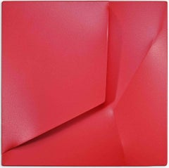 Brou - Rot - Acrylfarbe von Giuseppe Amodio - 2010er Jahre