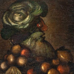 Baroque Arcimboldo follower - 18th century figure - Allegory of Autumn