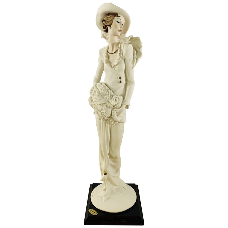 Giuseppe Armani Lady Porcelain Figurine For Sale at 1stDibs giuseppe