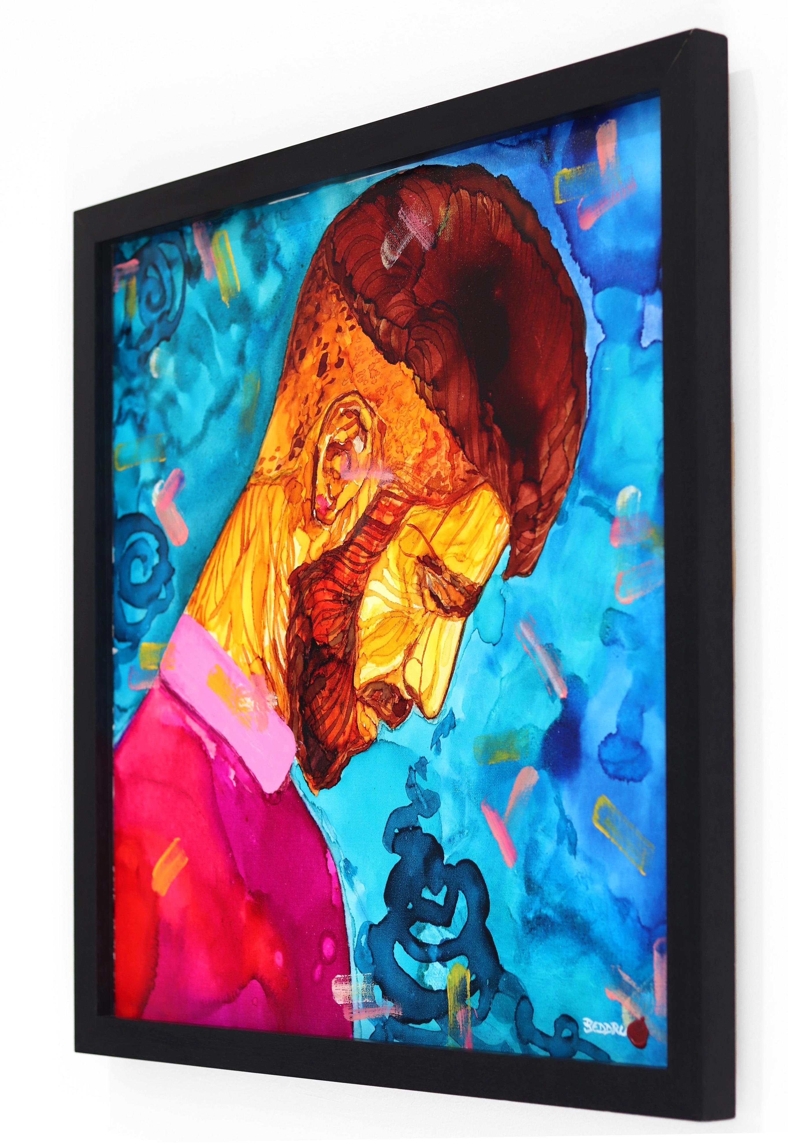 Reminiscent of the Fauvist movement and Italian classicism, Italian artist Giuseppe Beddru’s bold outlines, dynamic brushstrokes and contrasting use of color make his work visually exciting. His work is extremely personal as well, drawing upon the