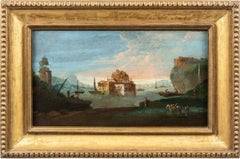 Giuseppe Bernardino Bison (Venetian master) - 18th century landscape painting