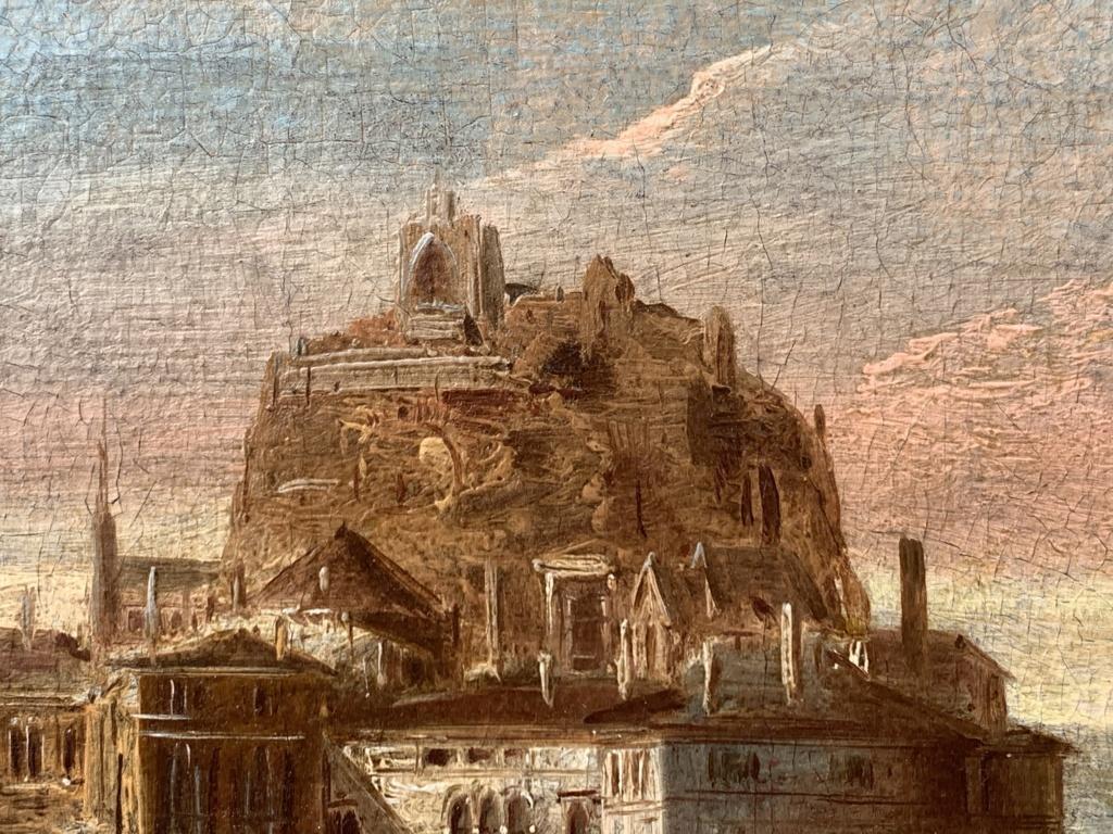 Giuseppe Bernardino Bison (Venetian master) - 18th century landscape painting For Sale 14