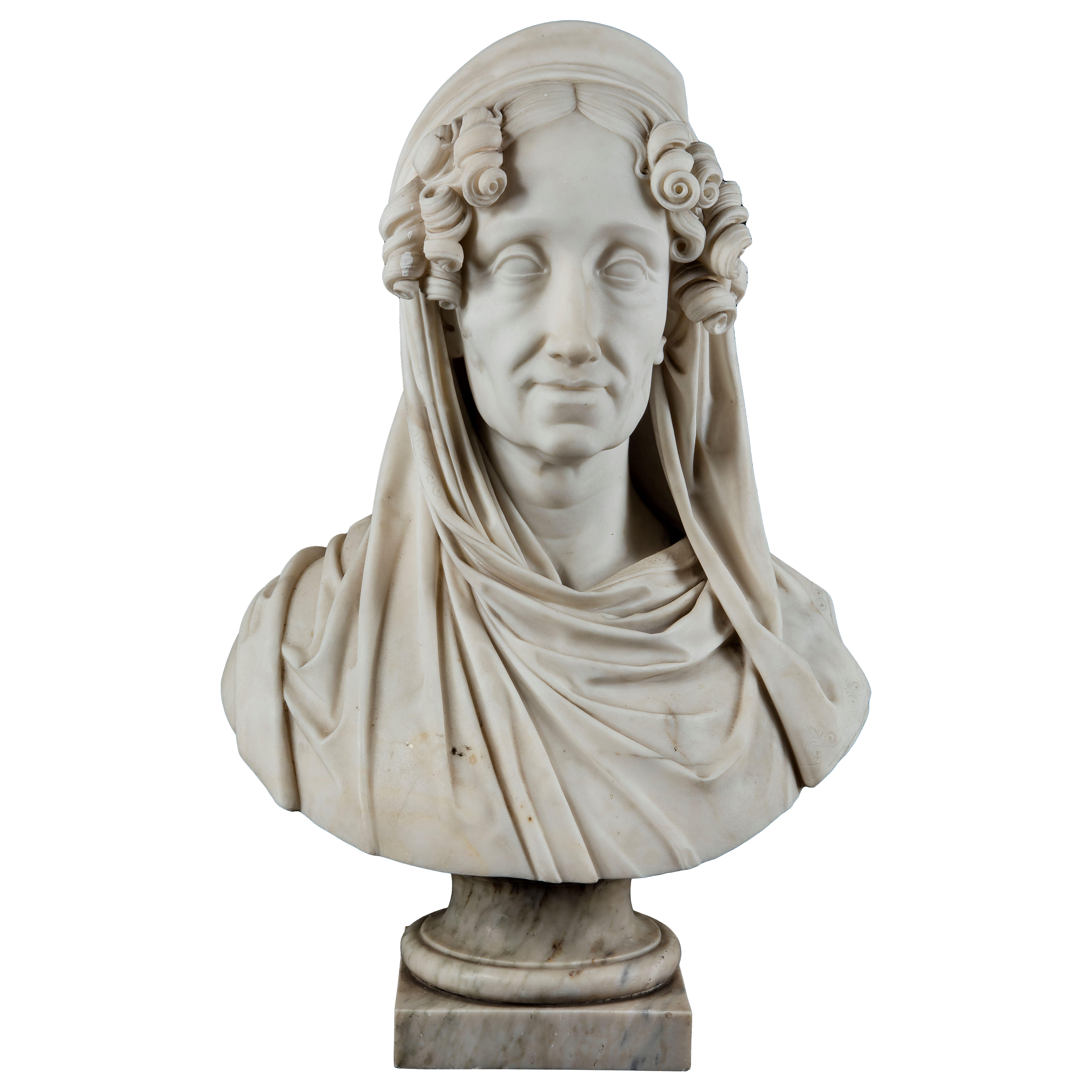 Giuseppe Bogliani, "Bust of Teresa Spinola Raggi."