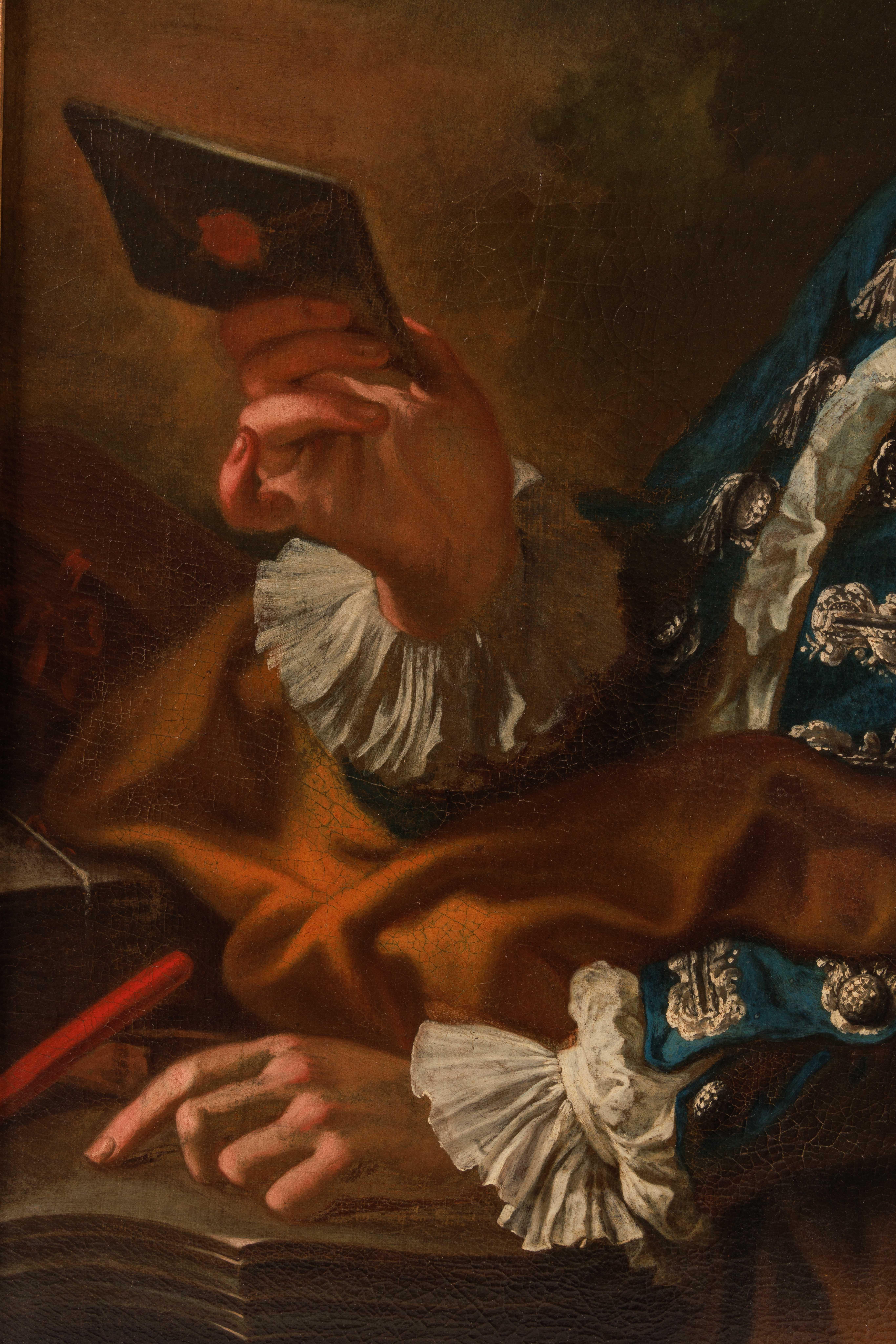 Giuseppe Bonito (italiano, 1707-1789) Un grande ritratto di gentiluomo 3