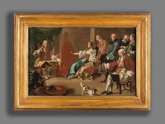 18th Century by Giuseppe Bonito The Painter's Studio or Allegory of Painting