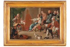 18th Century by Giuseppe Bonito The Painter's Studio or Allegory of Painting