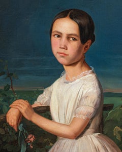 Giuseppe Bossi (Busto Arsizio 1777- Milan 1815),  Portrait of a young girl